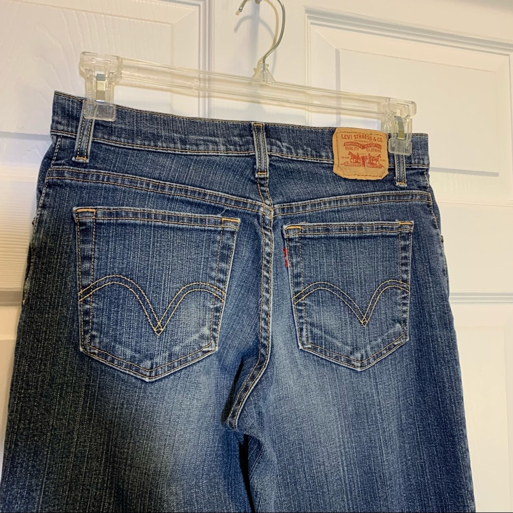 Levi’s 550 Red Tab Relaxed Boot Cut Jeans Size 10M - Picture 6 of 8